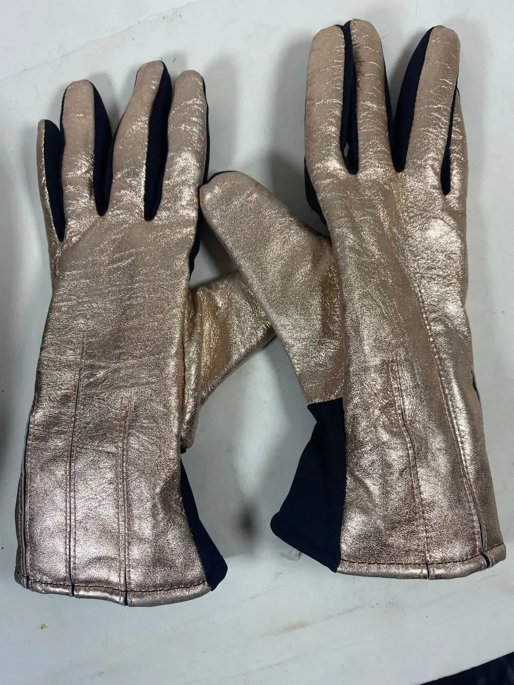 Cole Haan Zerogrand Leather Gloves L/XL Pink